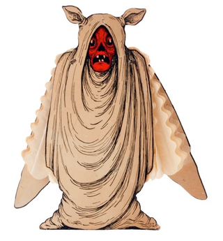 Winged Ghost Table Decoration, Beistle, 1925, $400. Image and caption courtesy of Mark B. Ledenbach.